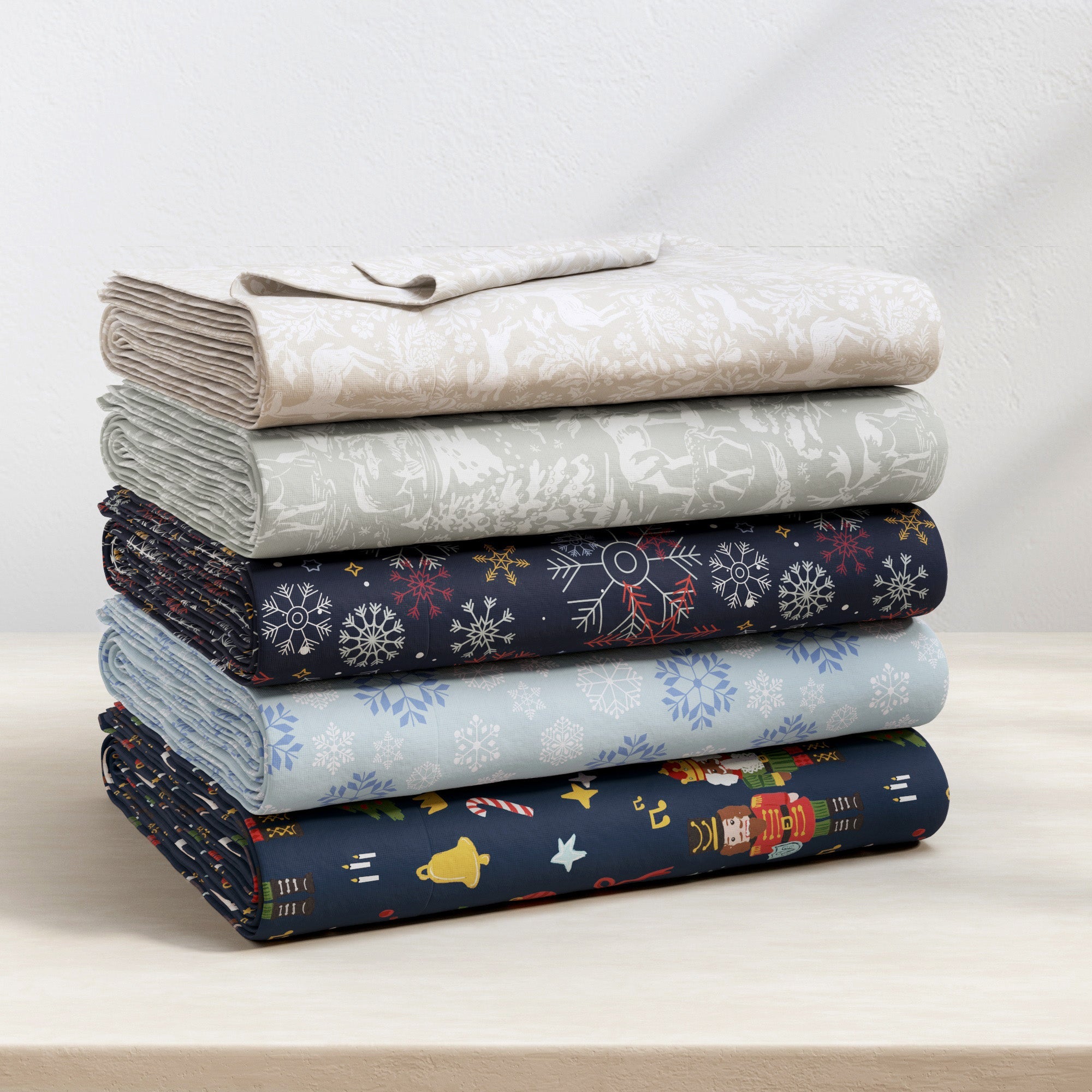 Turkish Cotton Christmas Flannel Sheet