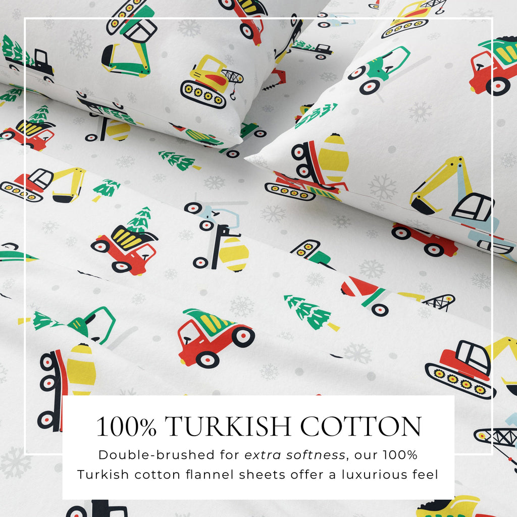Turkish Cotton Christmas Flannel Sheet