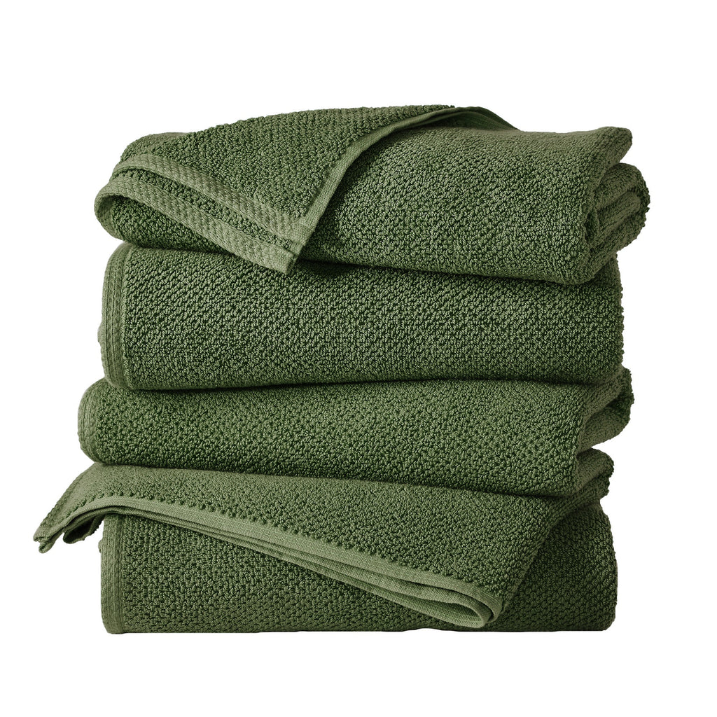 Cotton Textured Bath Towel Set