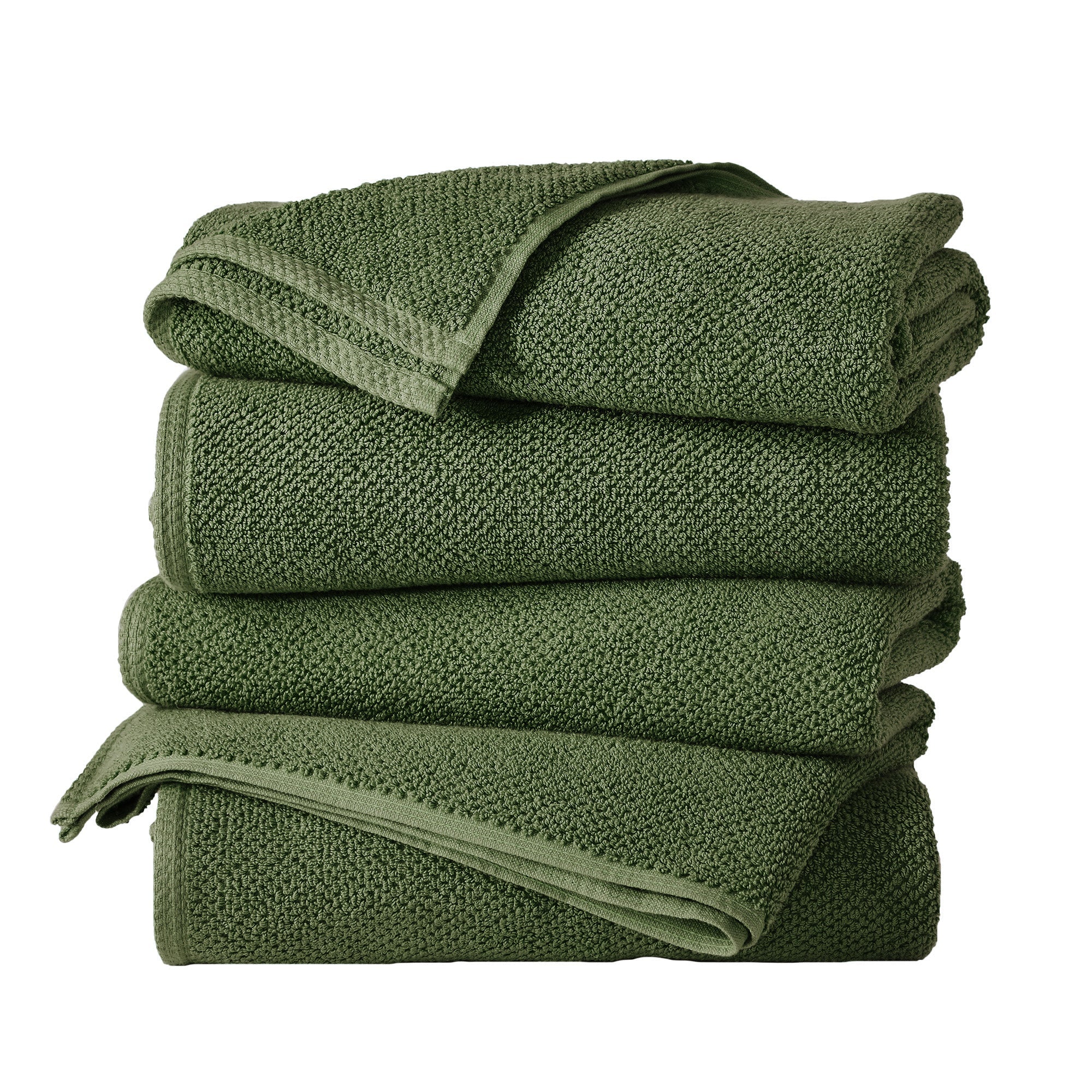 Cotton Textured Bath Towel Set