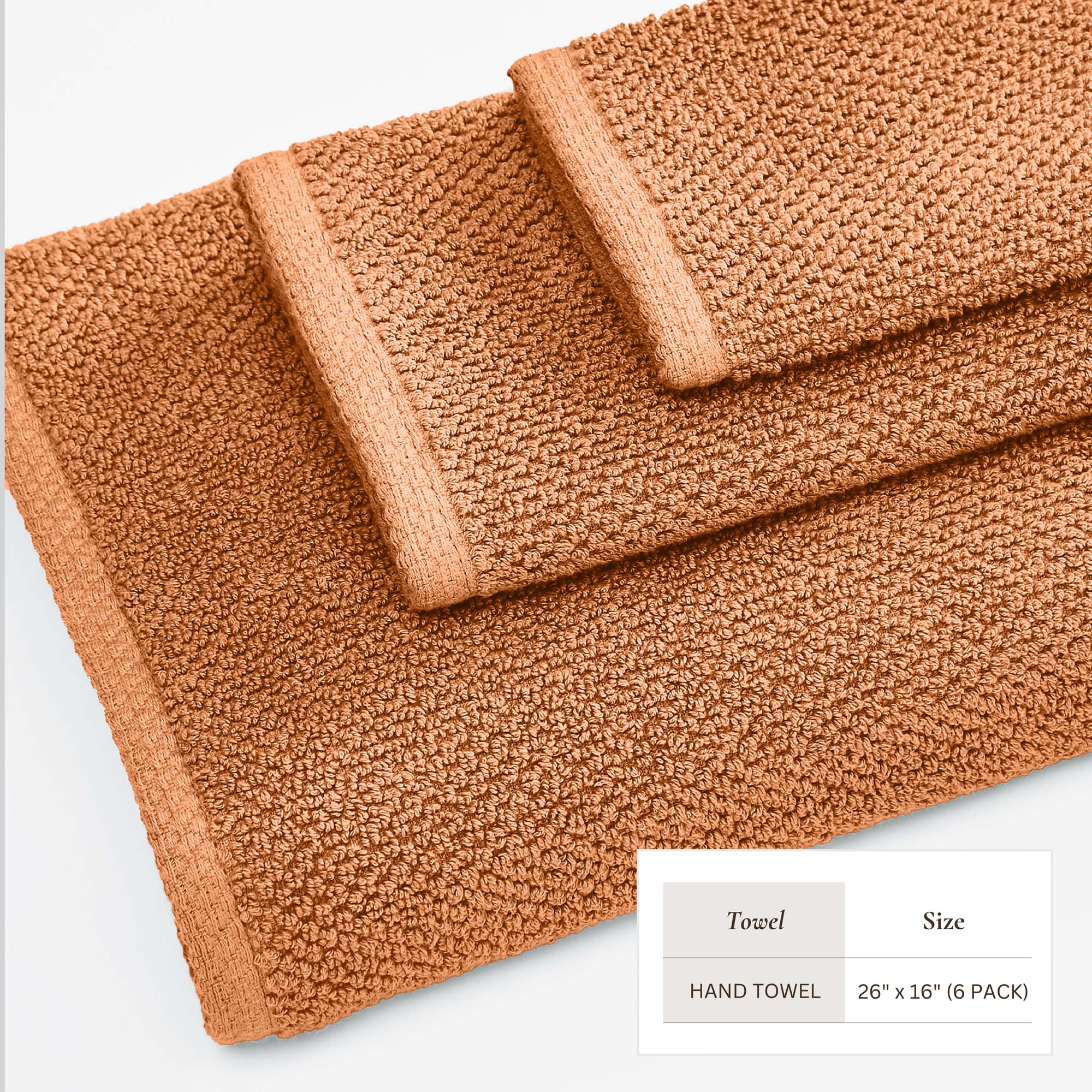 Cotton Textured Bath Towel Set