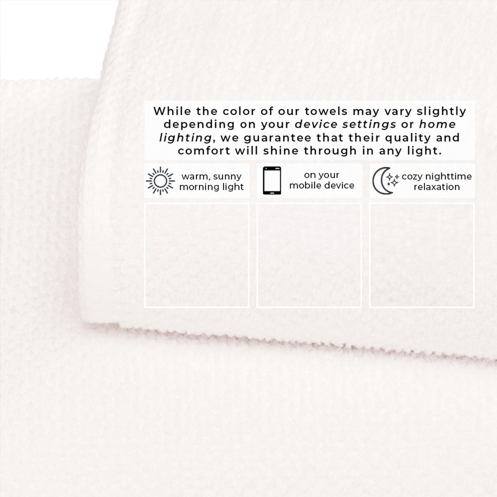 Cotton Textured Bath Towel Set