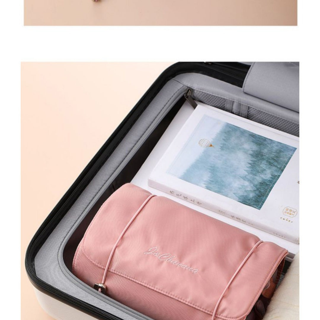 Travel portable large capacity makeup bags