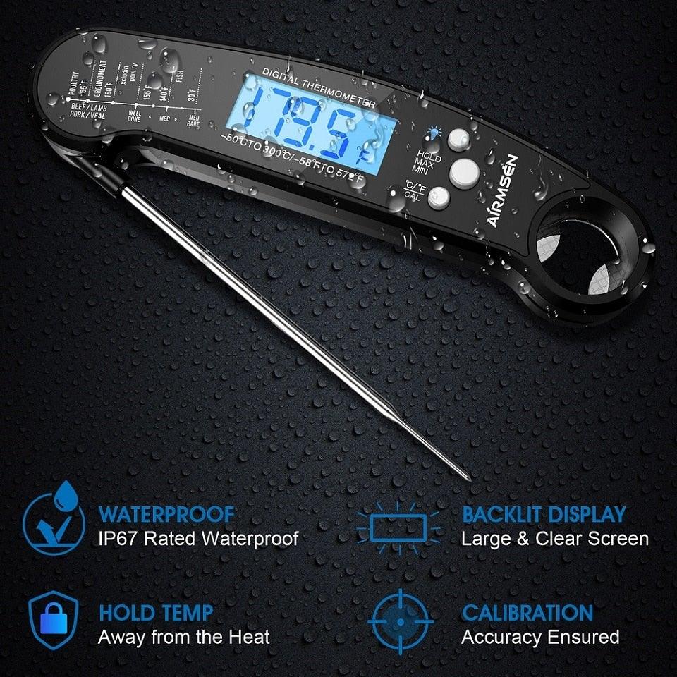 Food Kitchen Thermometer For Barbecue Grill