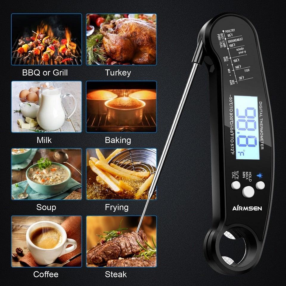 Food Kitchen Thermometer For Barbecue Grill