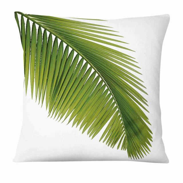 Fresh Green Leaves Digital Printed Pillowcase