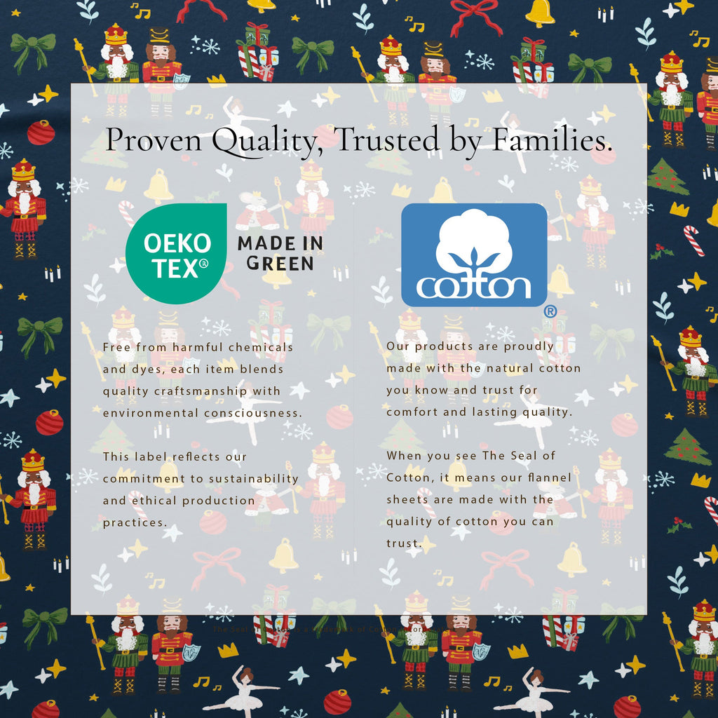 Turkish Cotton Christmas Flannel Sheet