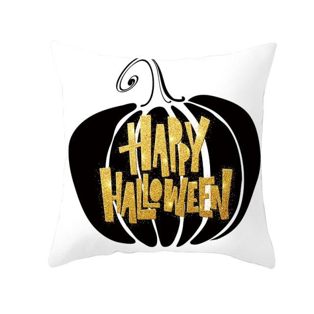 Holiday Pillowcase Pumpkin Cushion Cover