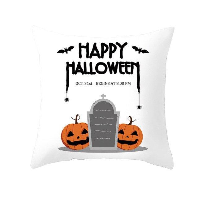 Holiday Pillowcase Pumpkin Cushion Cover