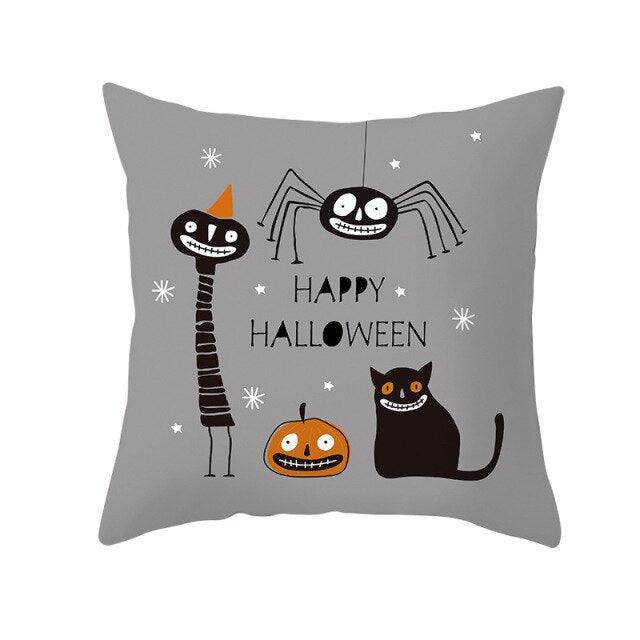 Holiday Pillowcase Pumpkin Cushion Cover