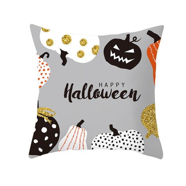Holiday Pillowcase Pumpkin Cushion Cover