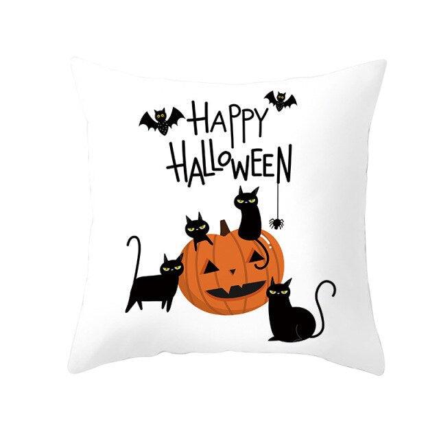 Holiday Pillowcase Pumpkin Cushion Cover