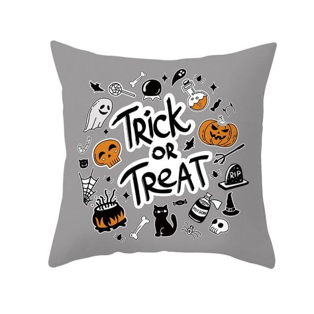 Holiday Pillowcase Pumpkin Cushion Cover