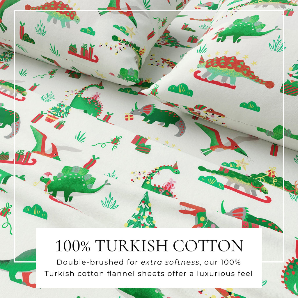 Turkish Cotton Christmas Flannel Sheet