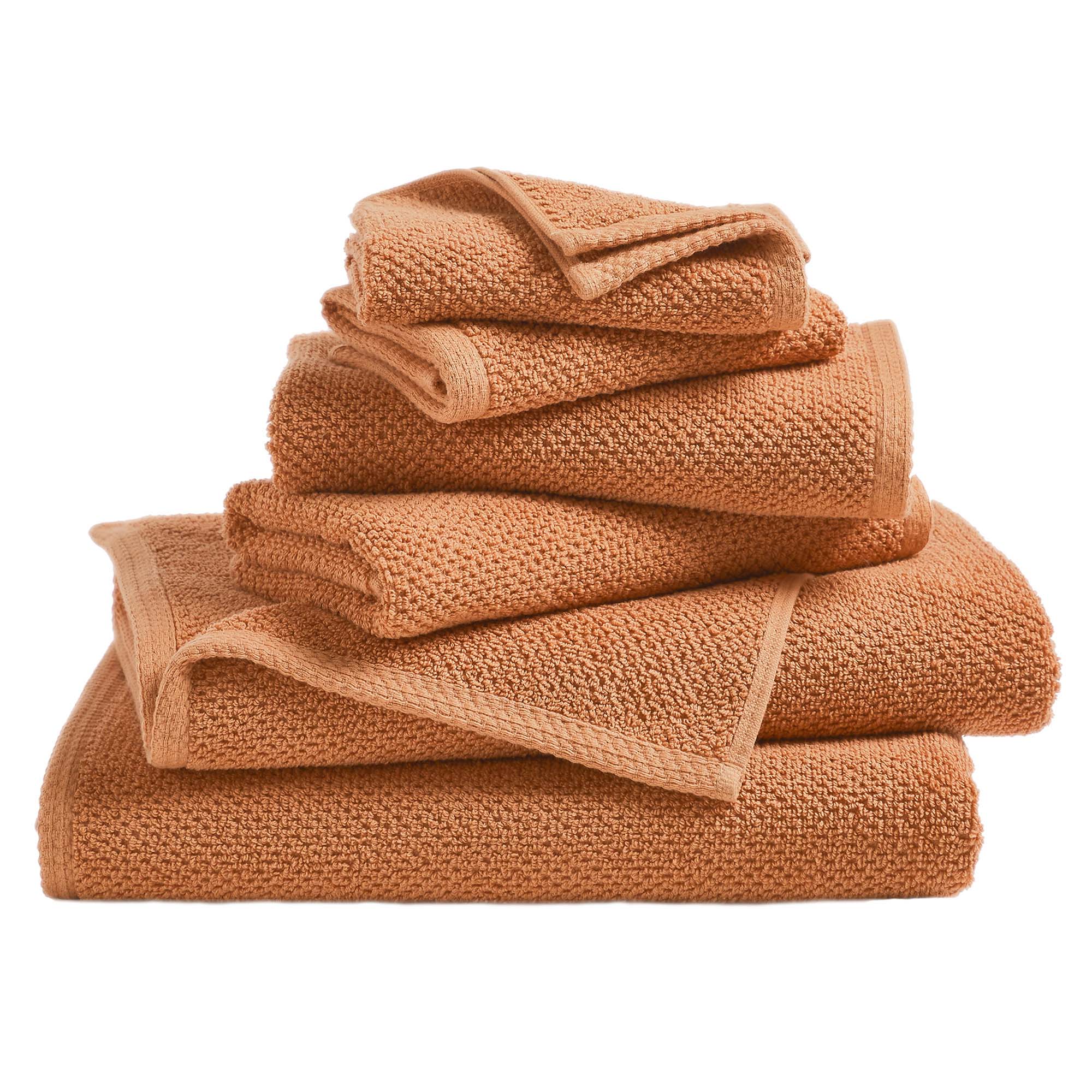 Cotton Textured Bath Towel Set