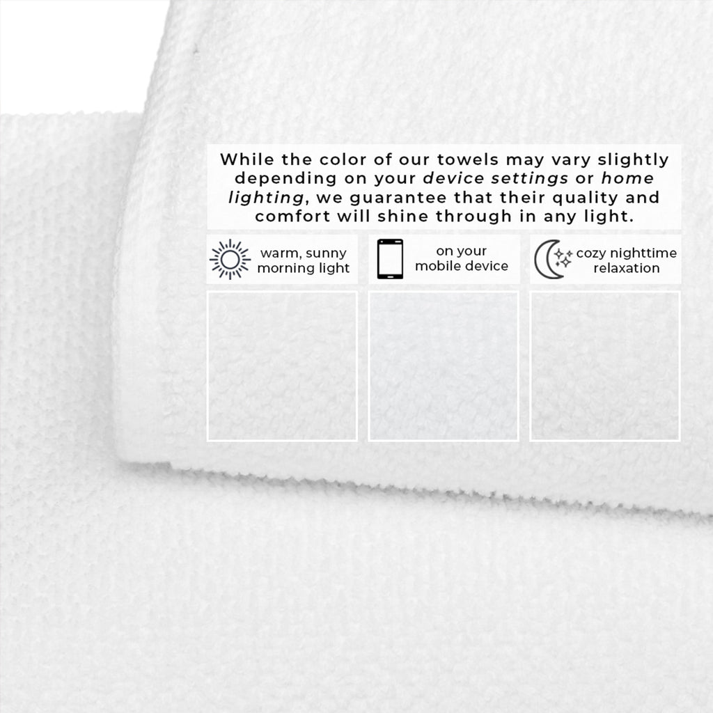Cotton Textured Bath Towel Set