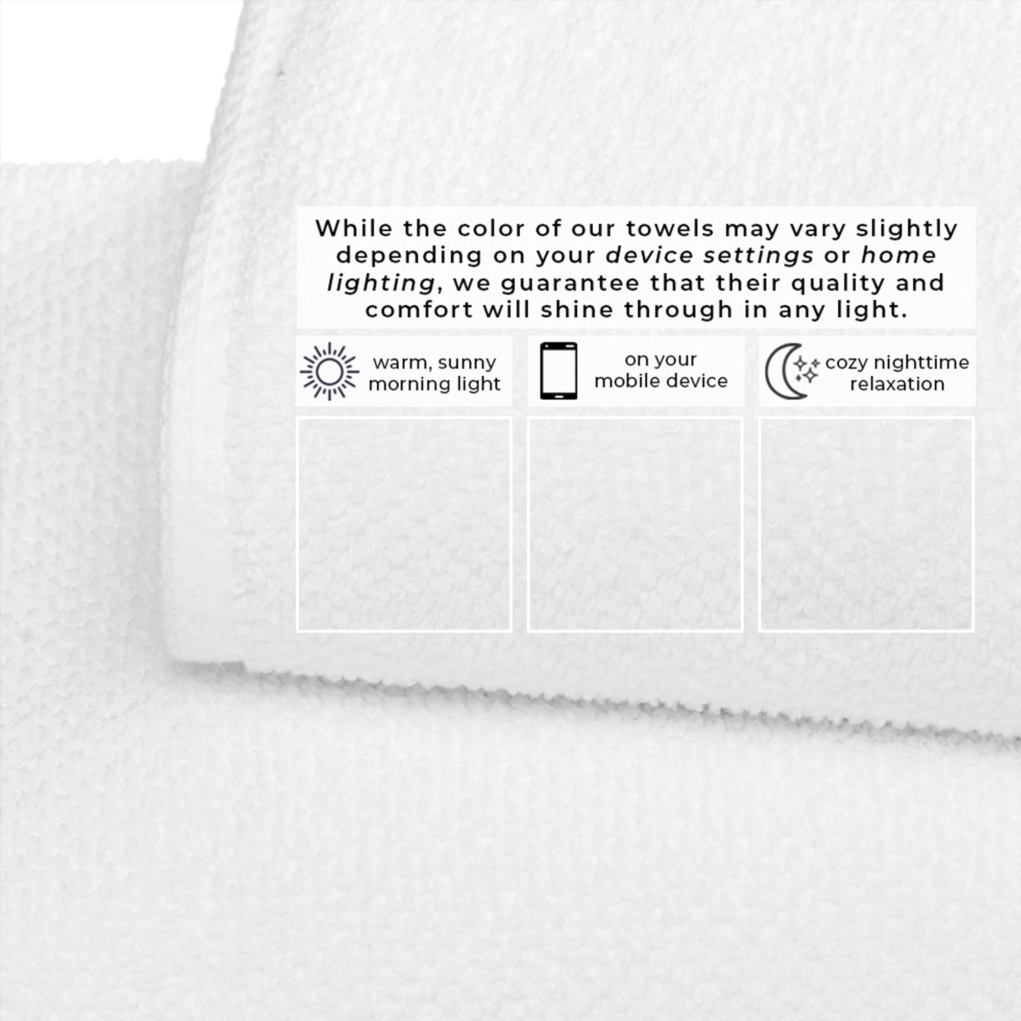 Cotton Textured Bath Towel Set