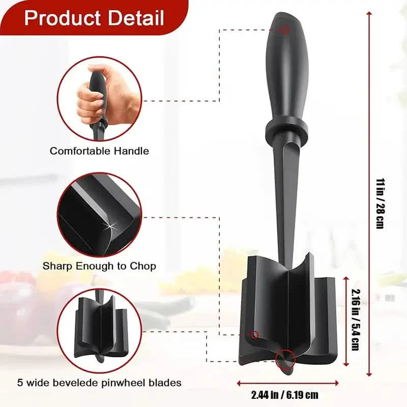 Kitchen Meat Chopper Ground Beef Masher