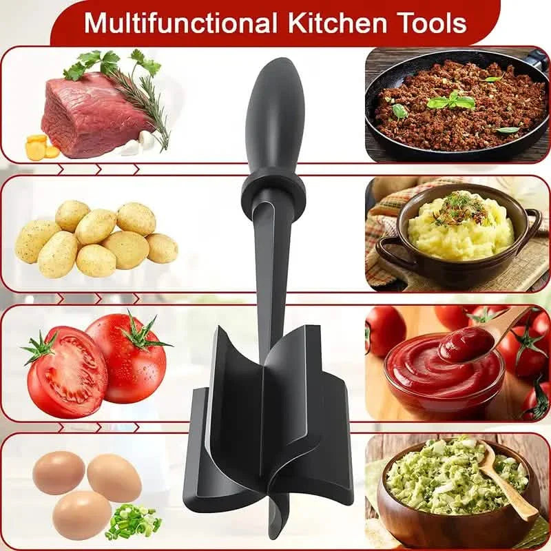 Kitchen Meat Chopper Ground Beef Masher