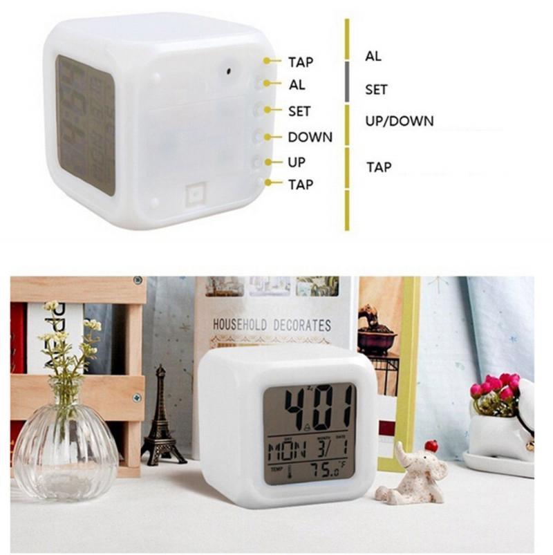 LED Digital Smart Alarm Clock