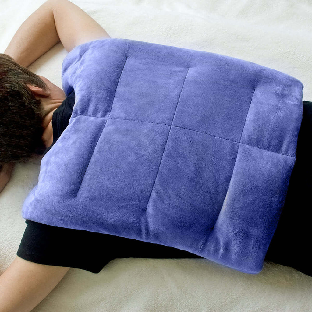 Back Wrap Hot/Cold Aromatherapy Vest Shaped for Stress & Pain Relief