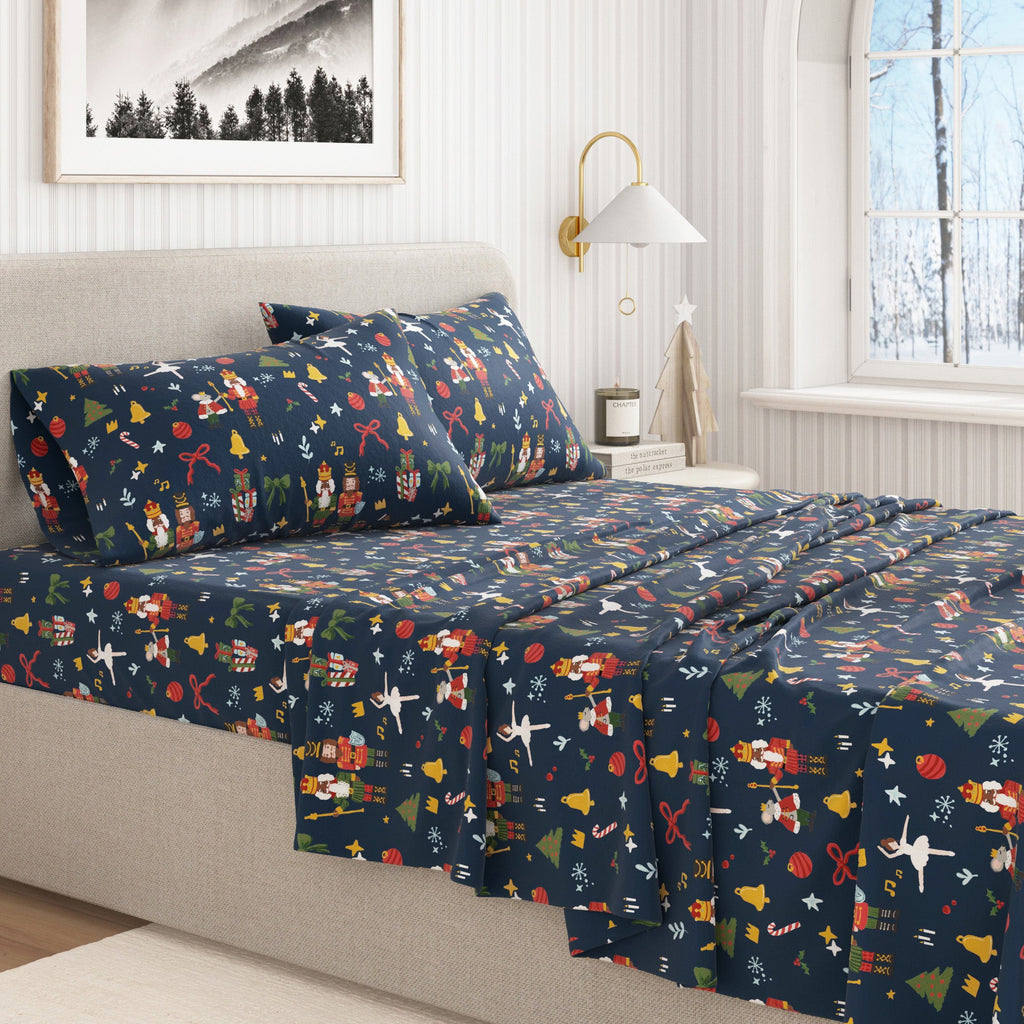 Turkish Cotton Christmas Flannel Sheet