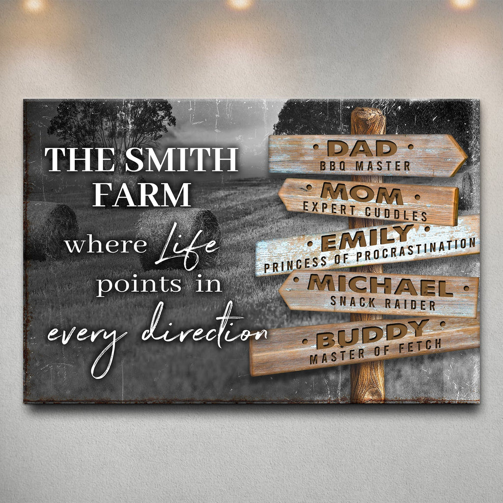 Where Life Points In Every Direction