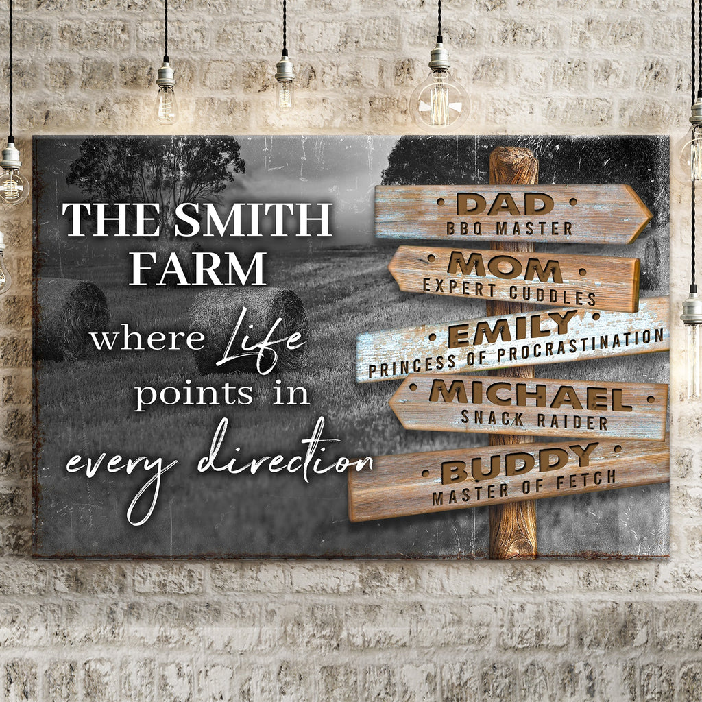 Where Life Points In Every Direction