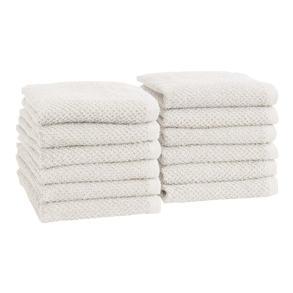 Cotton Textured Bath Towel Set