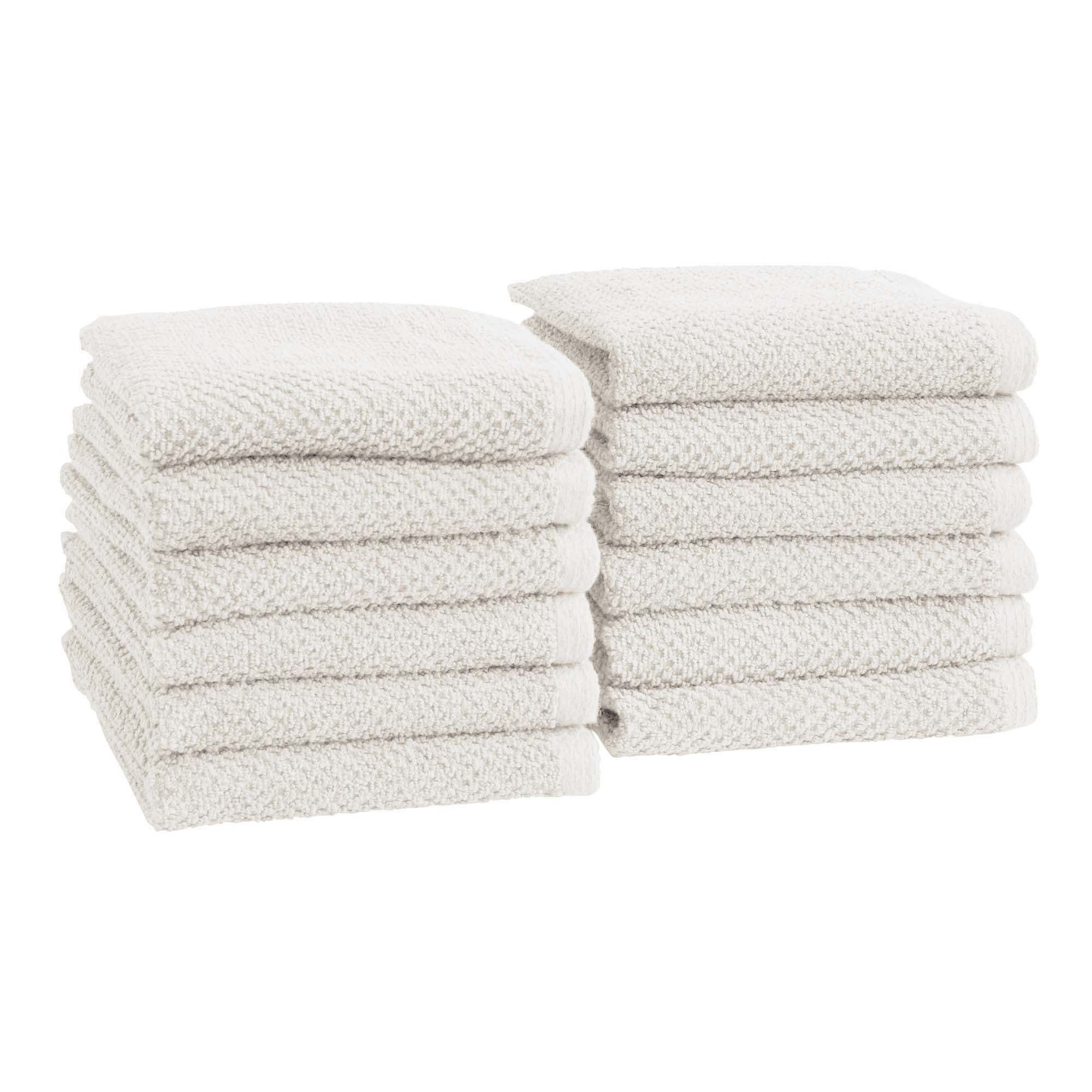 Cotton Textured Bath Towel Set
