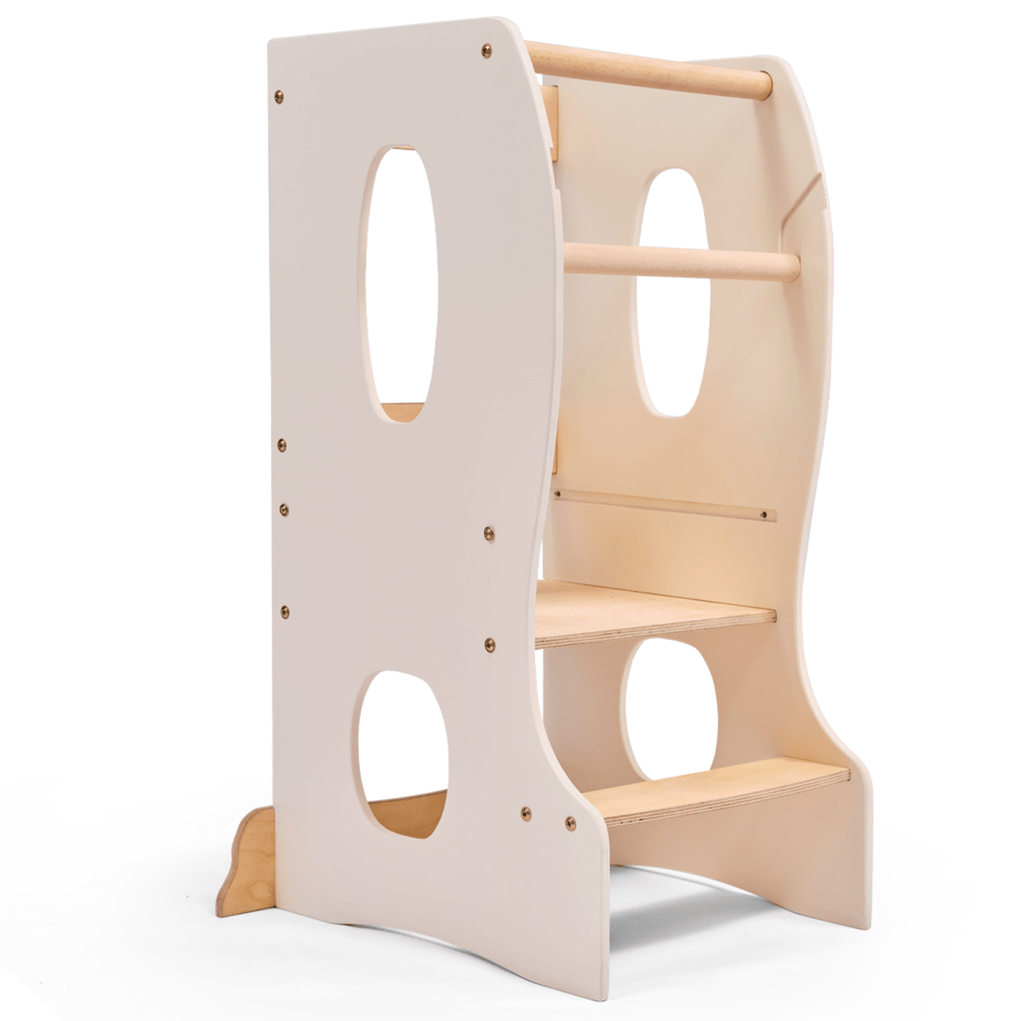 Stable Montessori Tower: Wooden Growing Chair