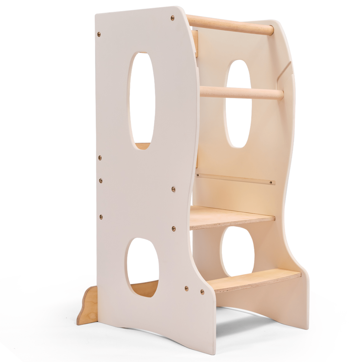 Stable Montessori Tower: Wooden Growing Chair