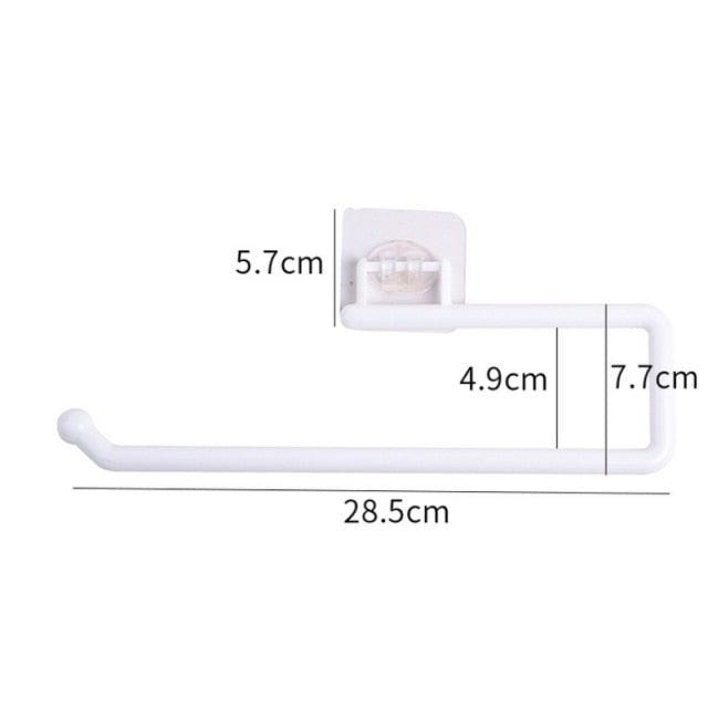 New Kitchen Paper Roll Holder Towel Hanger Rack