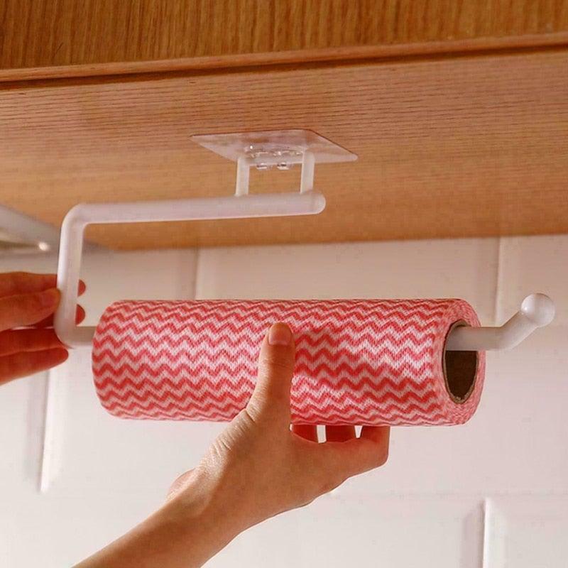 New Kitchen Paper Roll Holder Towel Hanger Rack