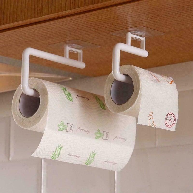 New Kitchen Paper Roll Holder Towel Hanger Rack