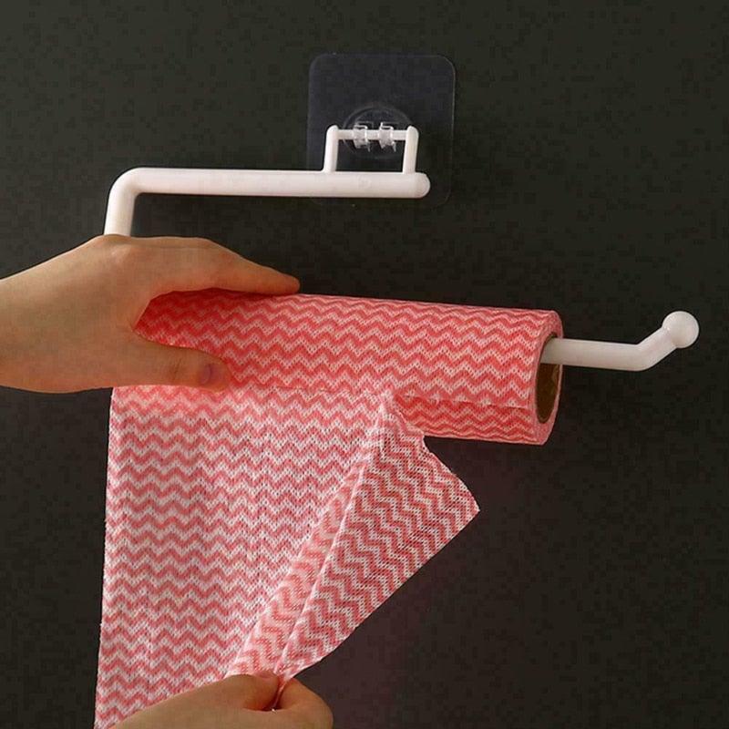New Kitchen Paper Roll Holder Towel Hanger Rack