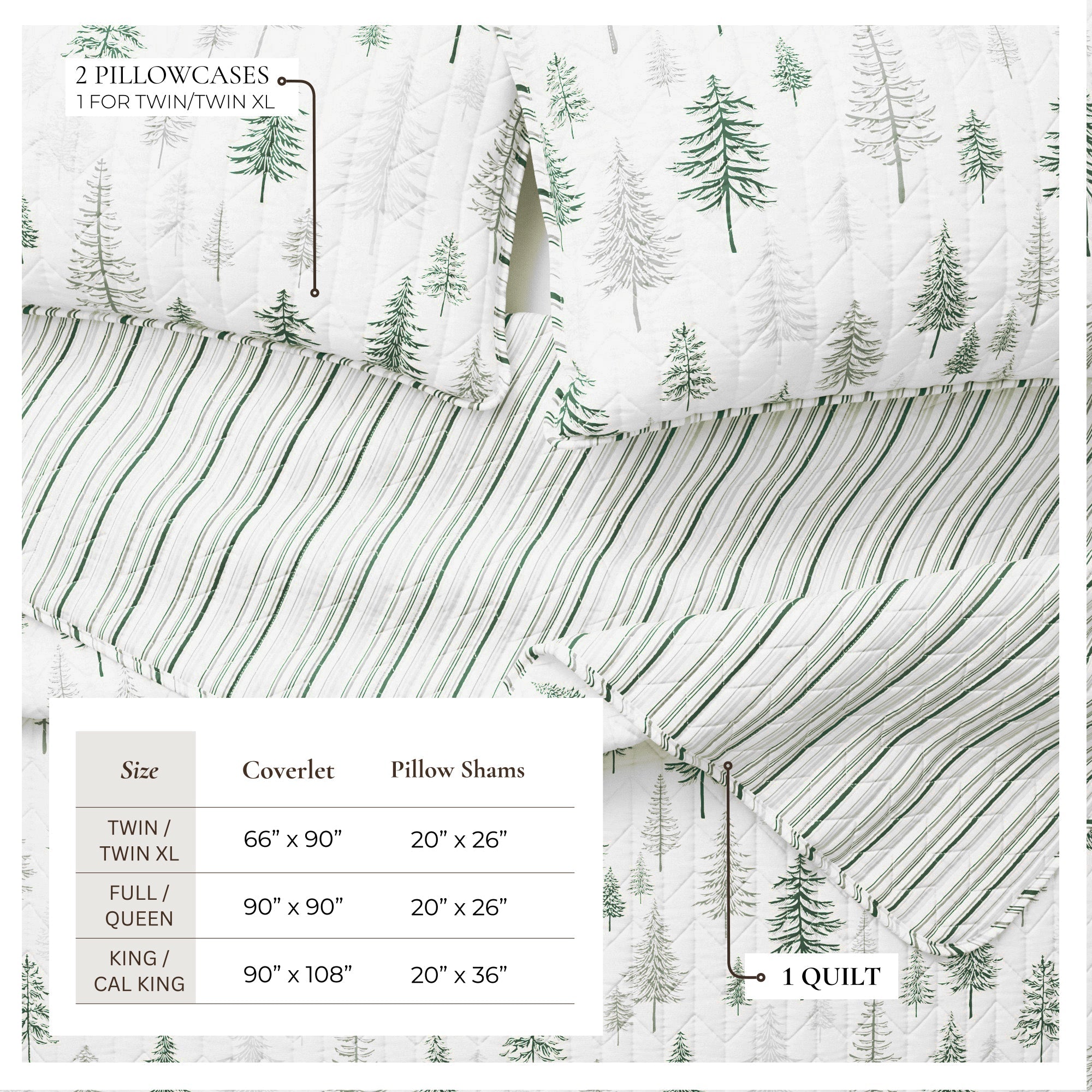 Rustic Landscape Quilt Set