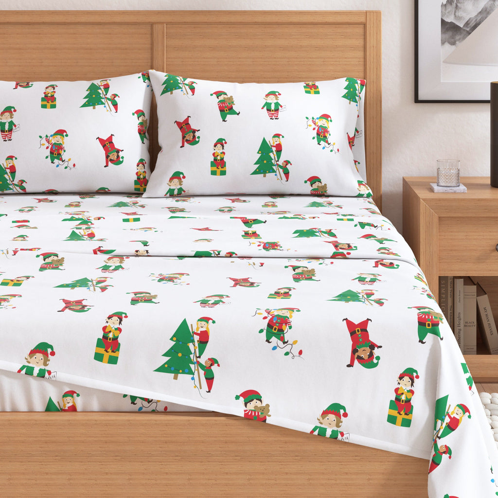 Turkish Cotton Christmas Flannel Sheet