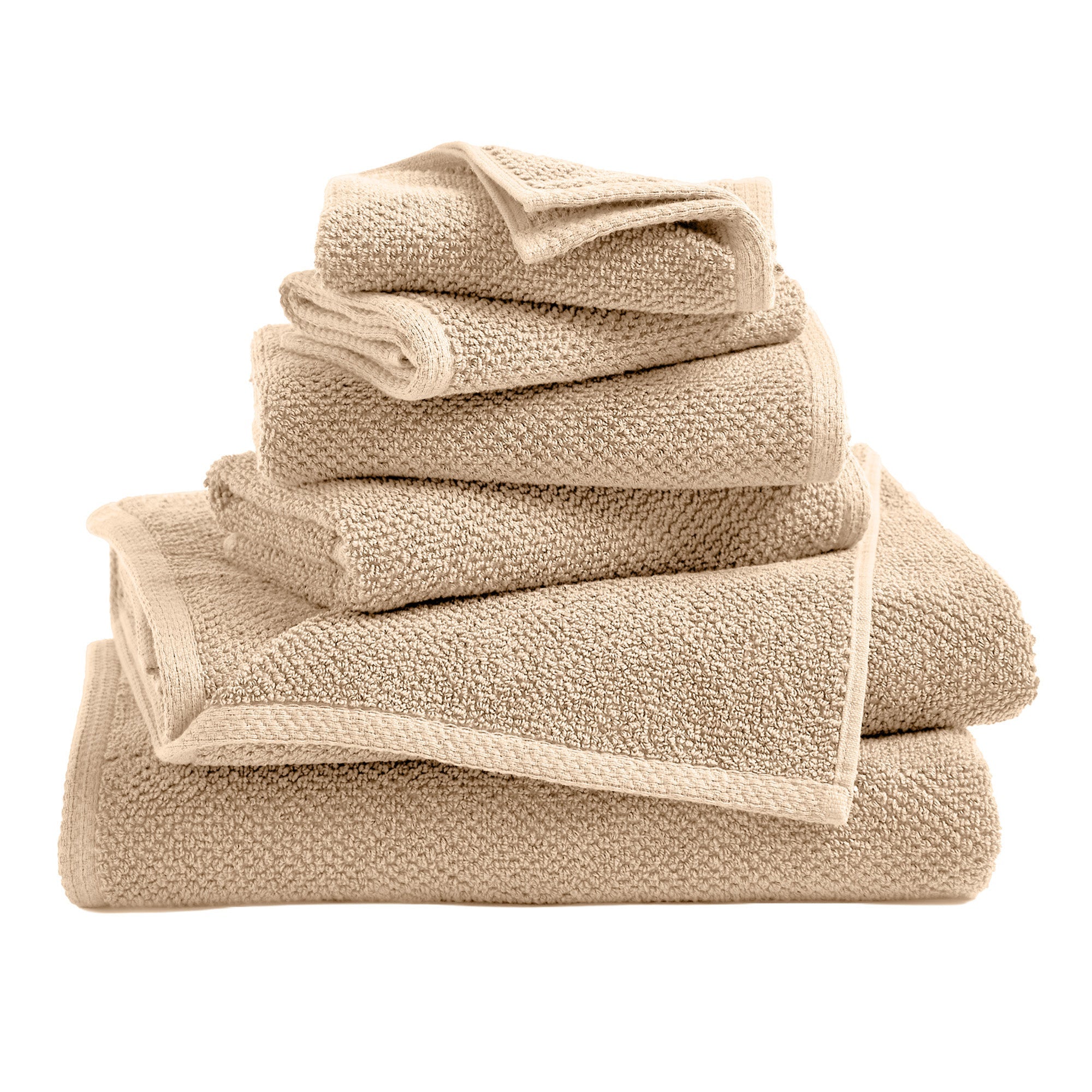 Cotton Textured Bath Towel Set