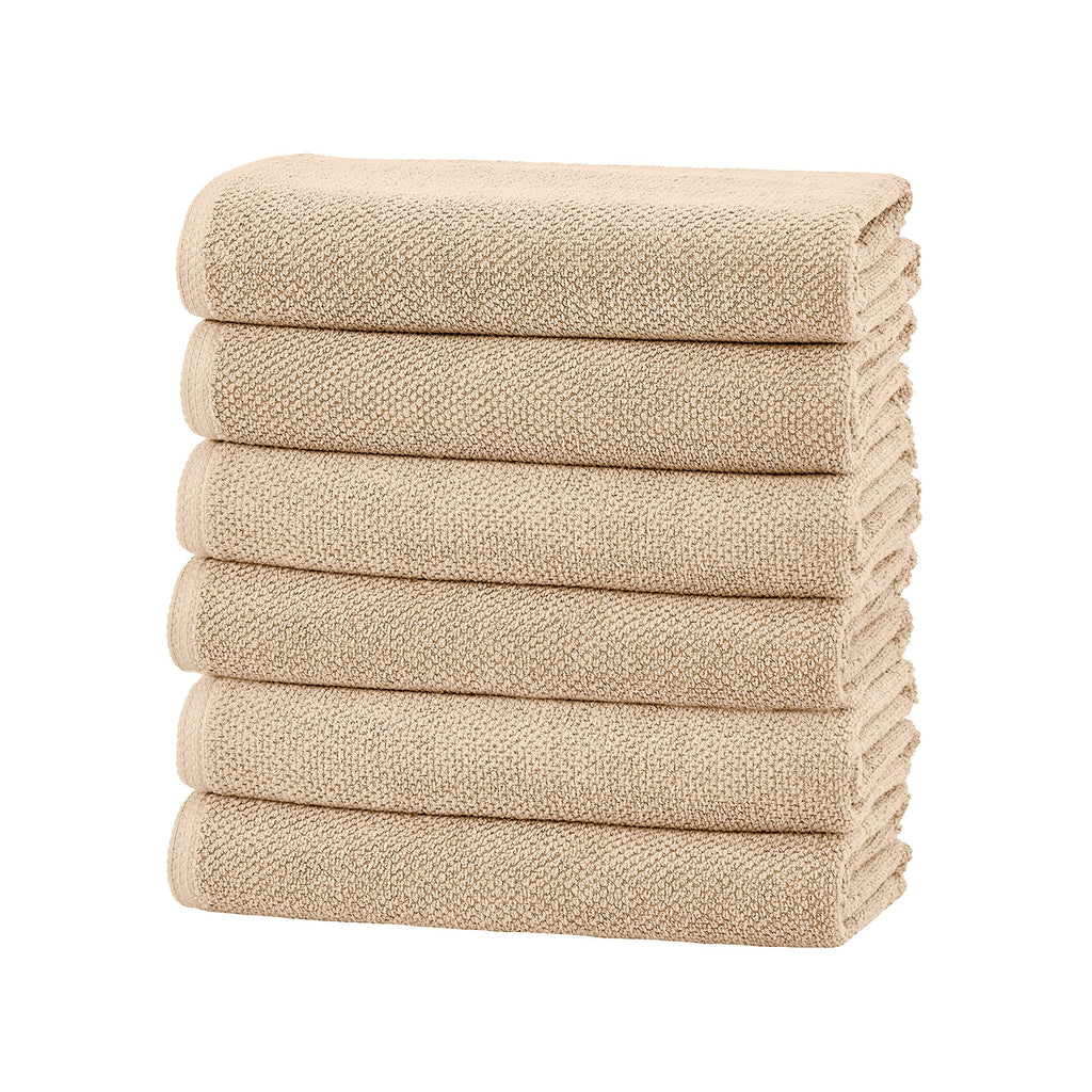 Cotton Textured Bath Towel Set