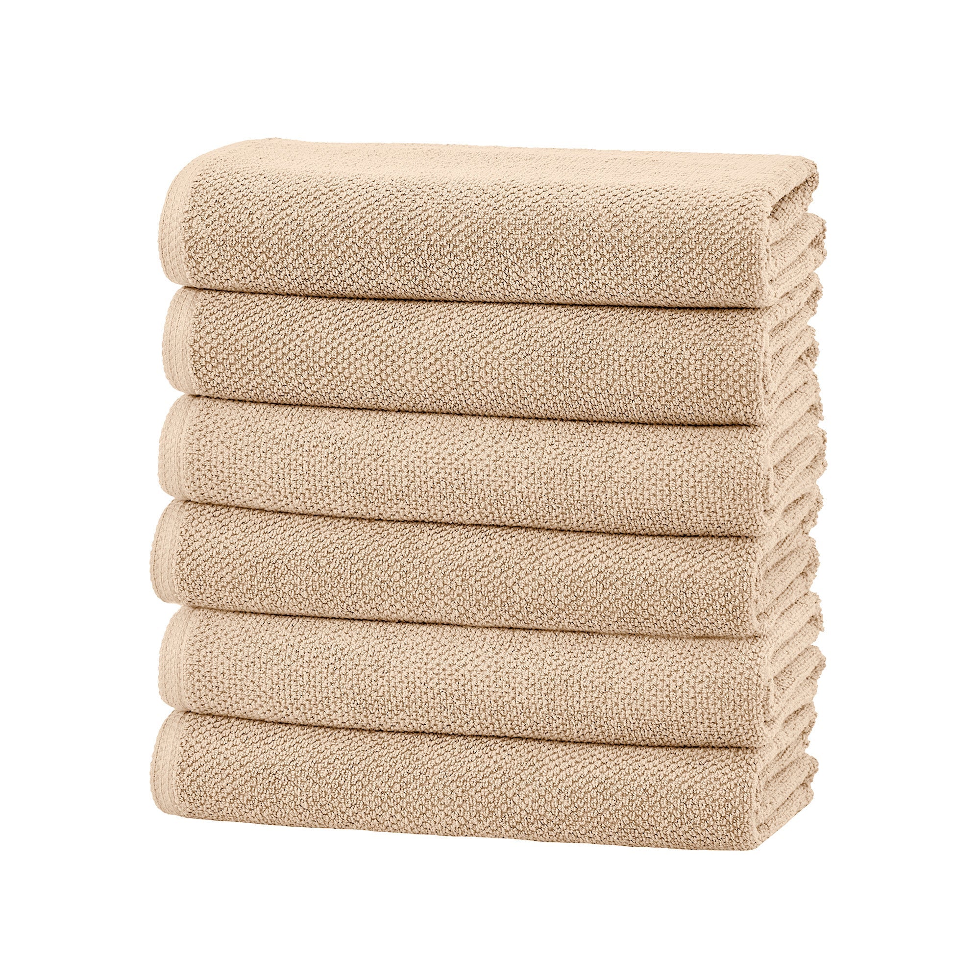 Cotton Textured Bath Towel Set
