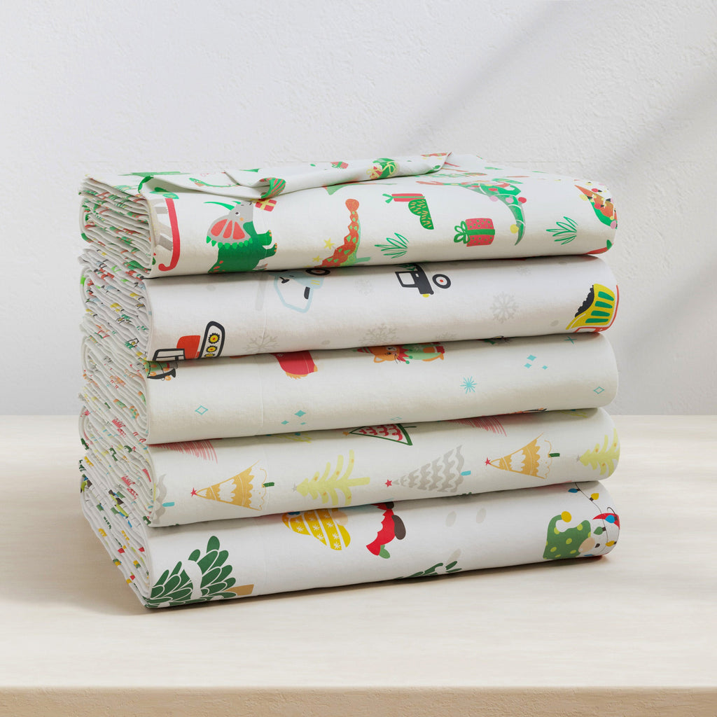 Turkish Cotton Christmas Flannel Sheet
