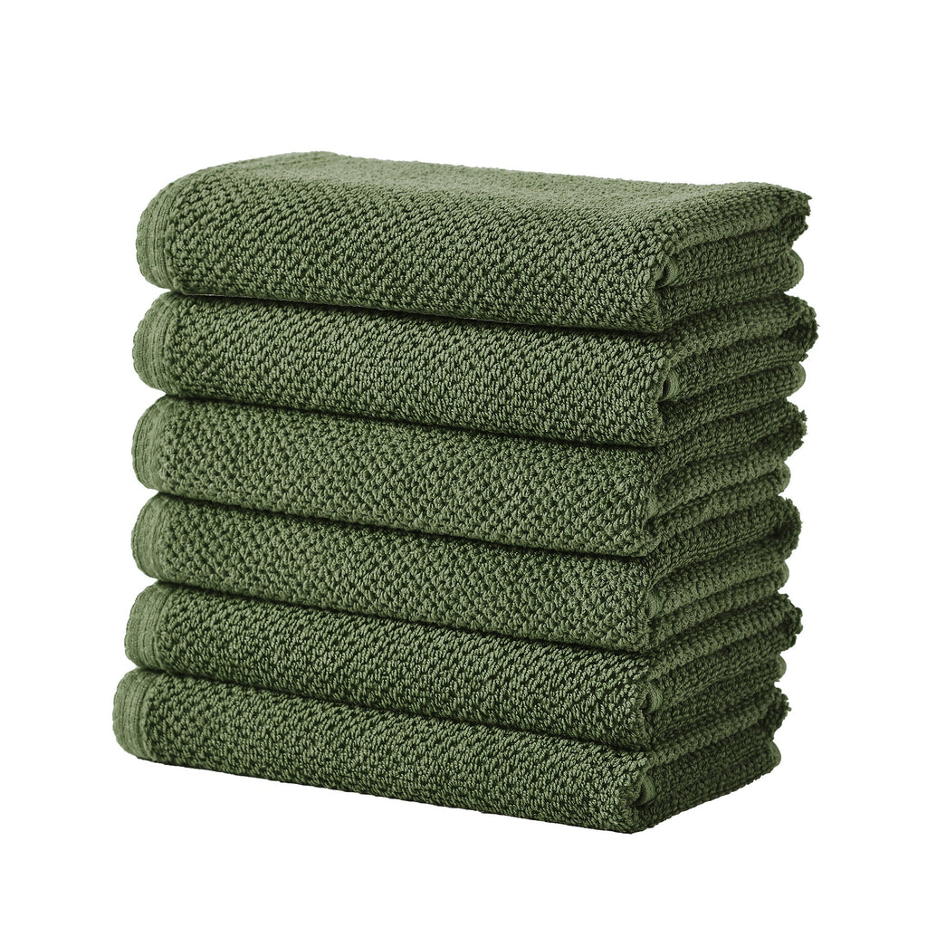 Cotton Textured Bath Towel Set
