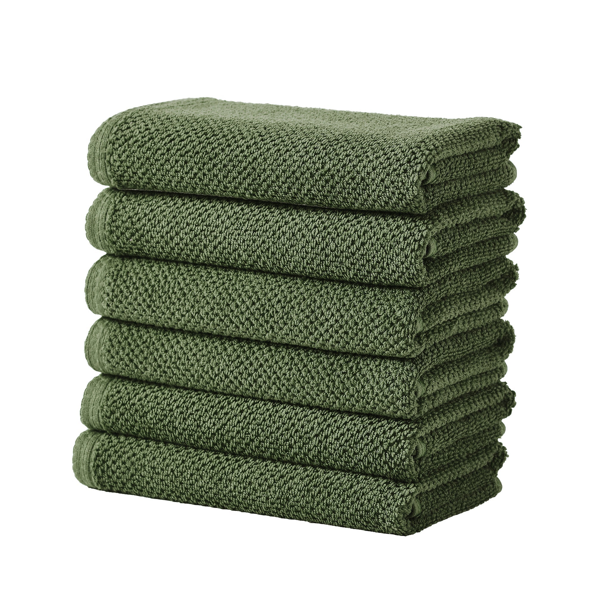 Cotton Textured Bath Towel Set