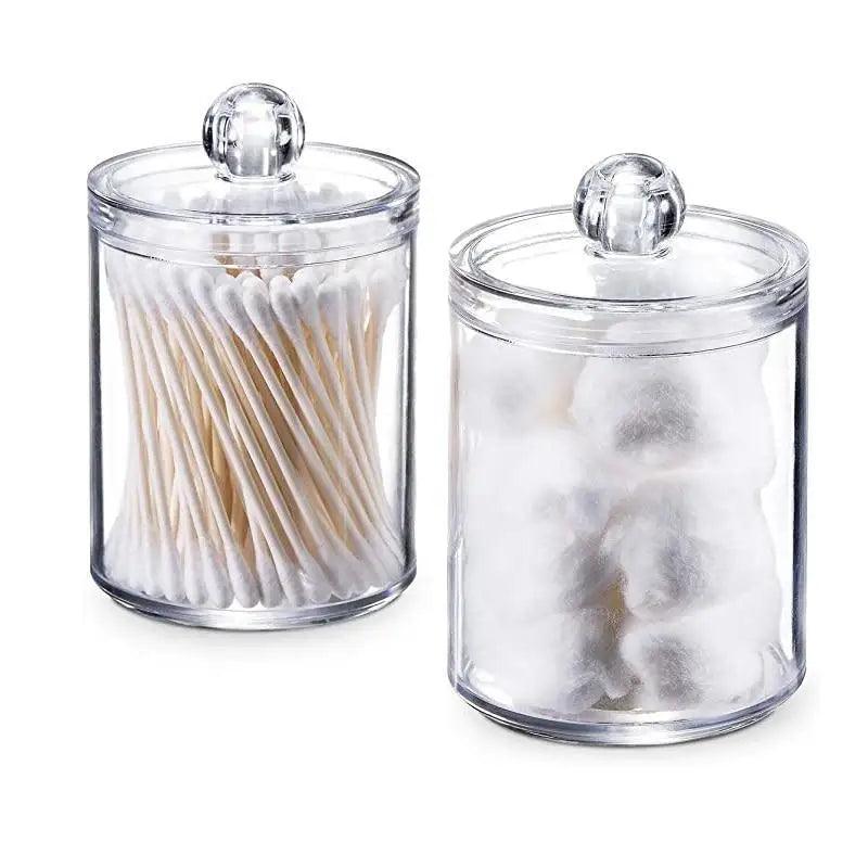 Portable 2pcs Cosmetics Storage Box