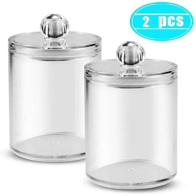 Portable 2pcs Cosmetics Storage Box