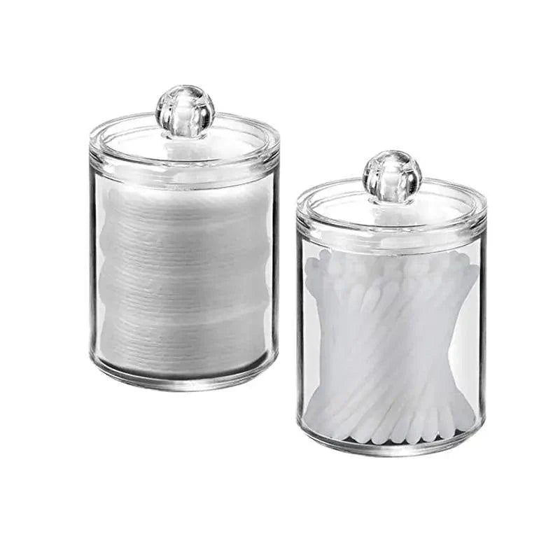 Portable 2pcs Cosmetics Storage Box