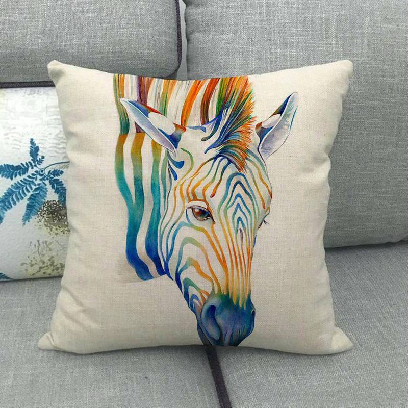New Animal Pattern Pillow Cover