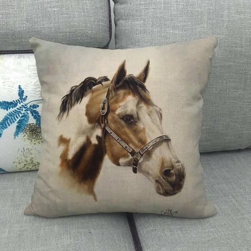 New Animal Pattern Pillow Cover