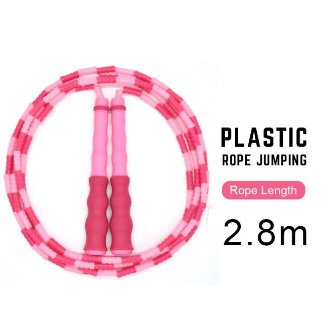 Adult Children Jump Skipping Rope